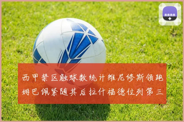 西甲禁区触球数统计维尼修斯领跑姆巴佩紧随其后拉什福德位列第三